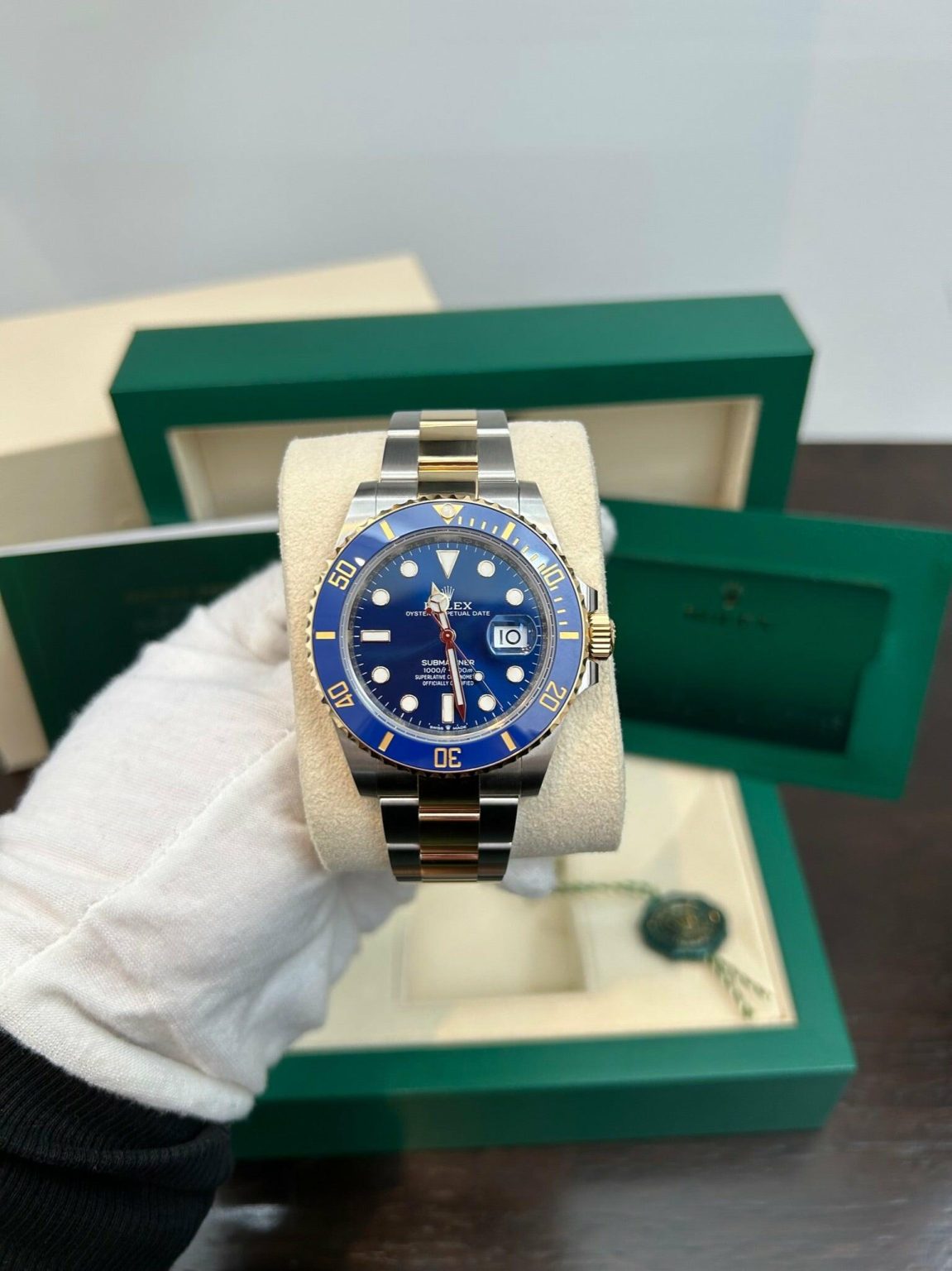 Rolex Submariner Date 126613LB Bi Metal Blue Dial 2020 GMG Watches