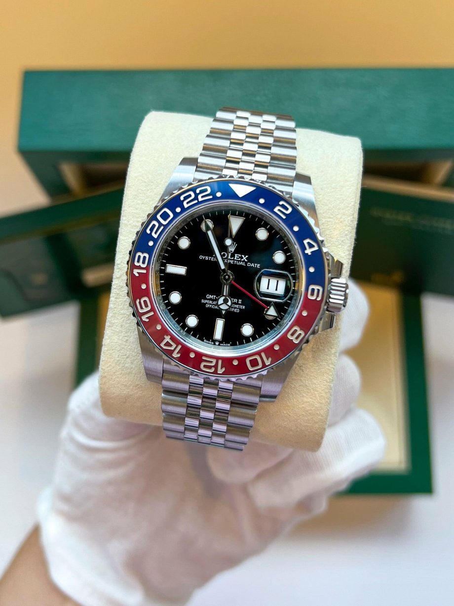 Pepsi Cola Rolex Gmt Master Ii Blro Pepsi Jubilee