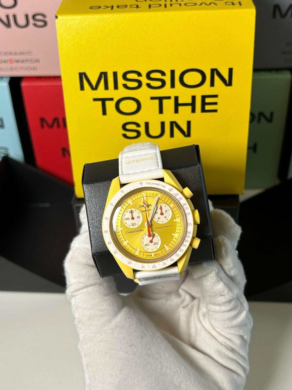 Swatch X Omega Moonswatch 2023 - Mission to the Sun - Brand New Unworn