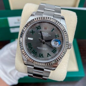 Rolex Datejust 41 - 126334 Wimbledon Fluted Bezel Oyster Bracelet - 2020