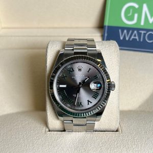Rolex Datejust 41 - 126334 Wimbledon Fluted Bezel Oyster Bracelet - 2018